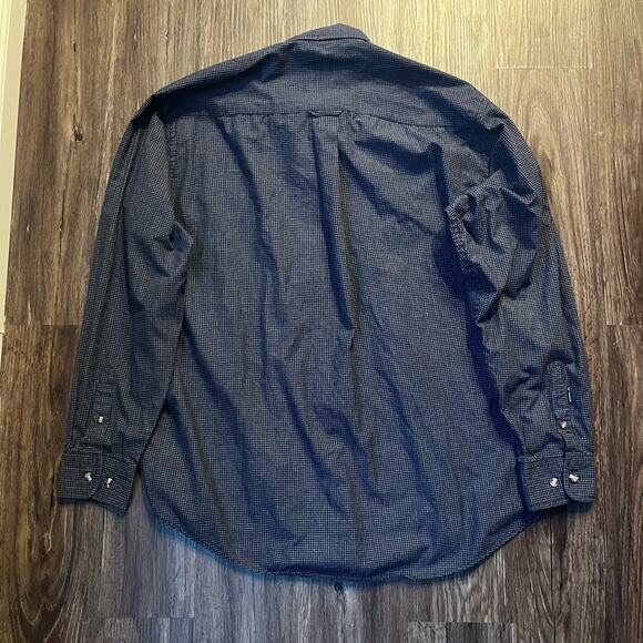 MLB Antigua Men's LG New York Yankees Long Sleeve Button Down Dress Shirt - Picture 4 of 4